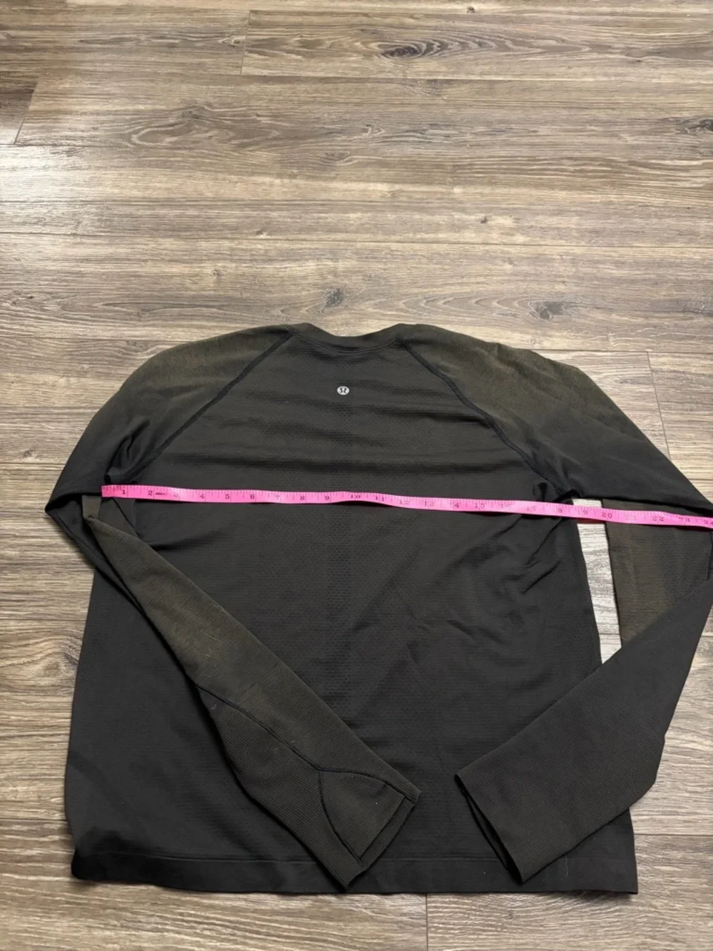 Lululemon Swiftly Tech Long Sleeve Shirt 2.0 *Race (Distorted Black/Artifact) 12
